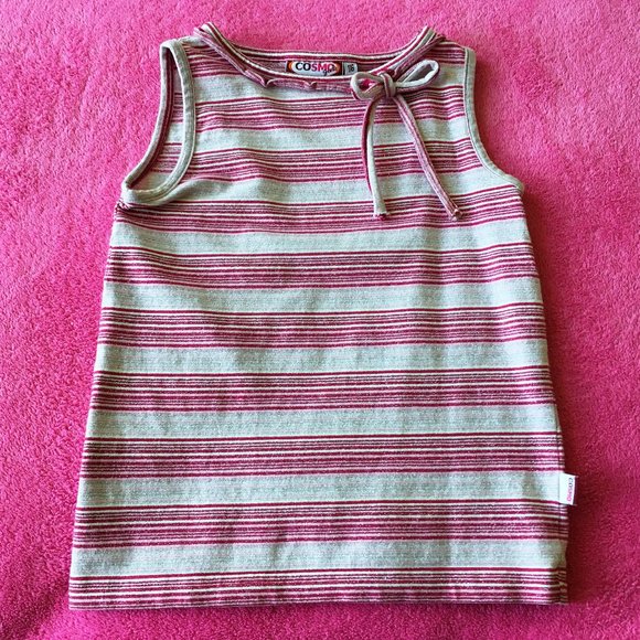 COSMO Sleeveless Shirt Size 5-6  **& 20% OFF if you buy 4 items I sell !!** - Picture 2 of 4